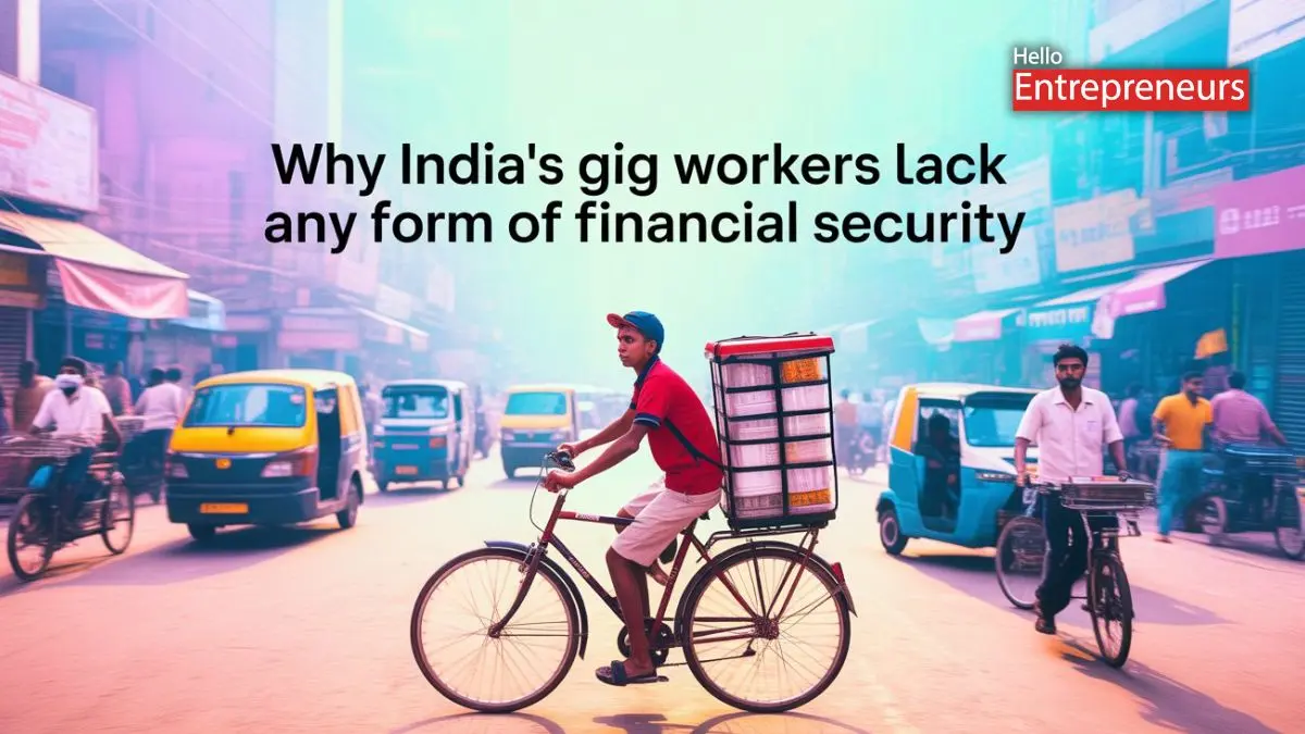 Why India’s gig workers lack any form of financial security